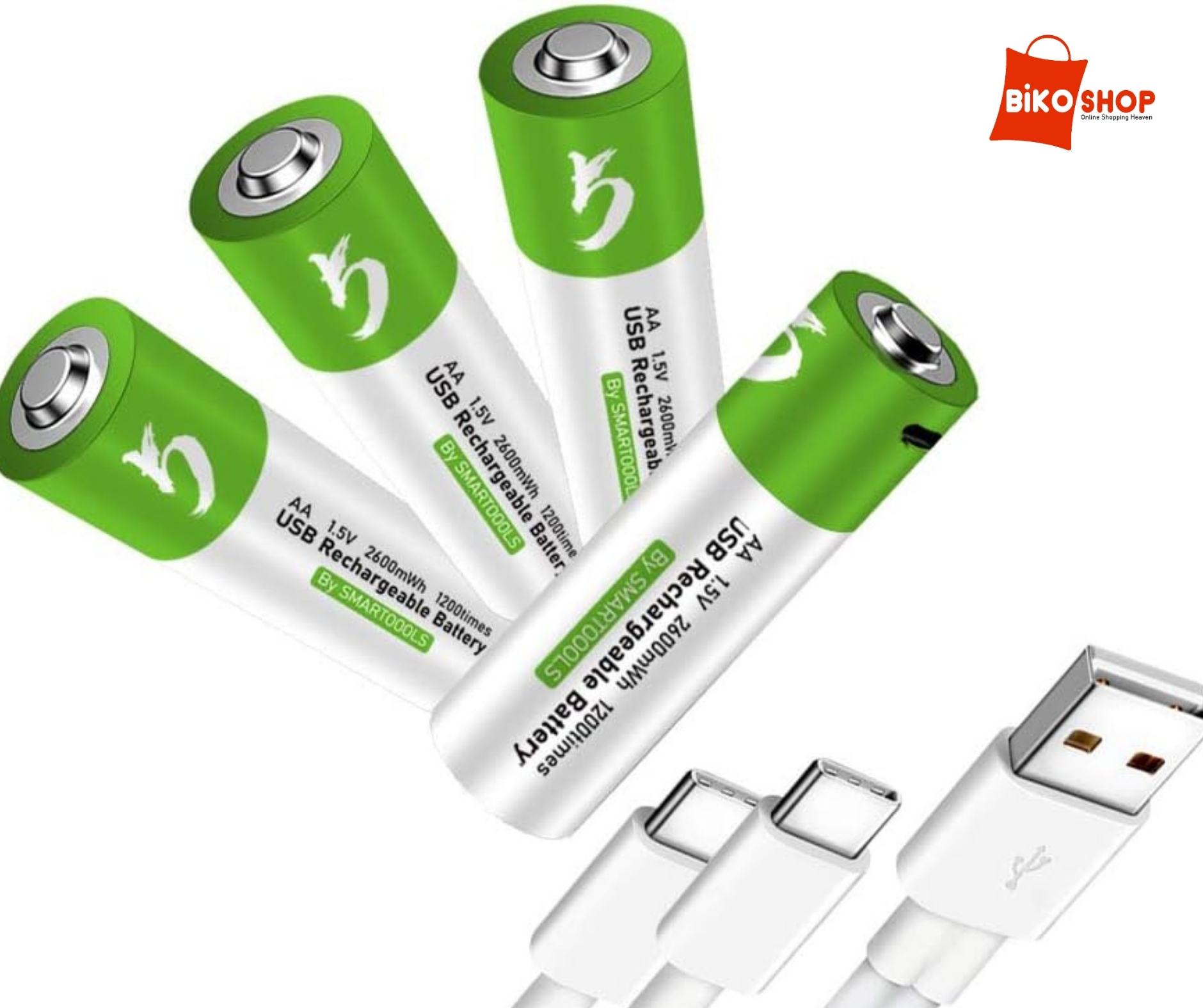 Type-C Rechargeable Batteries