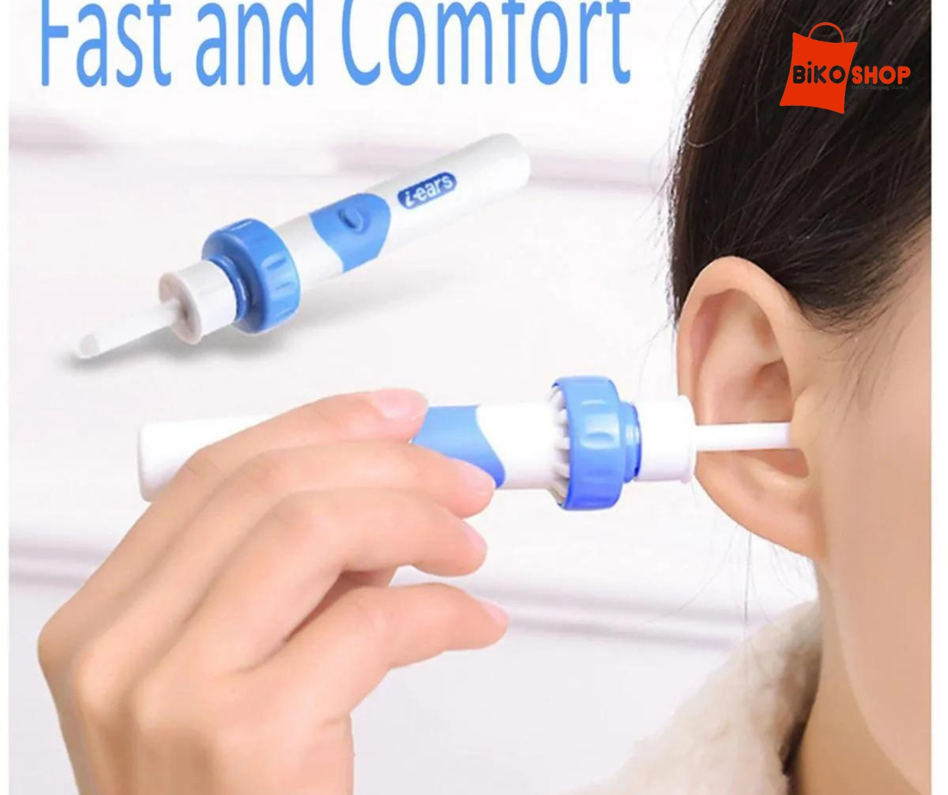 Soft Safe Silicone Spiral Ear Wax Removal Cleaner Tool