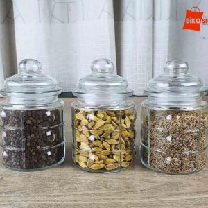3pcs airtight Glass jar